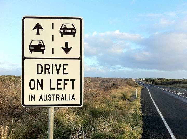 driving in australia